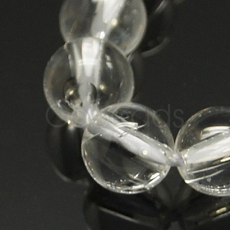 Natural Quartz Crystal Beads Strands X-G-C175-4mm-2-1