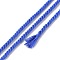 Cotton Cord, Braided Rope, with Paper Reel, for Wall Hanging, Crafts, Gift Wrapping, Royal Blue, 1.5mm, about 21.87 Yards(20m)/Roll