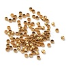 Rack Plating Brass Beads KK-G504-01G-1