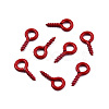 Spray Painted Iron Screw Eye Pin Peg Bails IFIN-N010-002B-09-2