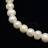Natural Cultured Freshwater Pearl Beads Strands X-PEAR-L001-F-07-2