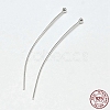 925 Sterling Silver Ball Head Pins STER-F018-03F-02-1