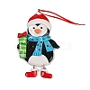Christmas PVC Pendant Decorations HJEW-S003-03F-1
