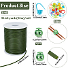 30Pcs Eco-Friendly ABS Plastic Knitting Crochet Locking Stitch Markers Holder IFIN-SC0001-96E-2