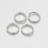 Brass Split Rings KK-E647-11S-1
