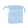 Velvet Cloth Drawstring Bags X-TP-C001-70X90mm-3-2