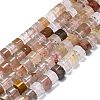Natural Rutilated Quartz Beads Strands G-K245-C09-05-1