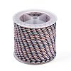 11M Polyester Braided Cord with Cotton Core & Metallic Thread OCOR-Z006-01-04-1