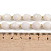 Natural White Moonstone Beads Strands G-N342-149I-13-5