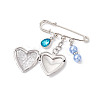 2Pcs 2 Styles Iron Safety Pins JEWB-BR00189-7