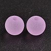 Transparent Acrylic Ball Beads FACR-R021-8mm-08-1