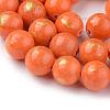 Natural Mashan Jade Beads Strands G-F670-A05-10mm-5
