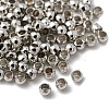 Brass Crimp End Beads X-E002-NF-1
