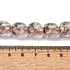 Handmade Foil Lampwork Beads Strands FOIL-C002-01I-4