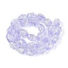 Handmade Foil Glass Beads Strands FOIL-N033-02D-2