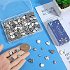 150pcs 5 Styles Tibetan Style Alloy Beads FIND-SC0011-21-3