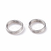 Non-Tarnish 304 Stainless Steel Split Rings STAS-K155-07P-3
