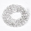 Electroplate Glass Beads Strands EGLA-T013-05K-2