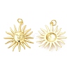 Rack Plating Brass Pendants KK-Q775-14G-1