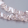 Electroplate Glass Beads Strands EGLA-J146-4mm-AB02-3