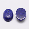 Dyed Oval Natural Lapis Lazuli Cabochons G-K020-18x13mm-02-2