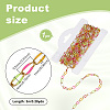 Stainless Steel Enamel Curb Chains CHS-WH0009-07G-04-2