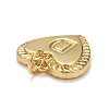 Rack Plating Golden Brass Pendants KK-E260-01G-D-3