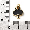 Brass Enamel Charms KK-Q098-25G-B02-3