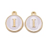 Golden Plated Alloy Charms X-ENAM-S118-01I-1