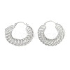 Brass Hoop Earring for Women EJEW-L288-001P-2