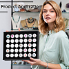 Acrylic Diamnond Gemstone Display Boxes CON-WH0089-170B-5