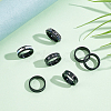 12Pcs Crystal Rhinestone Grooved Finger Ring RJEW-UN0002-46EB-2