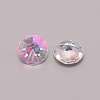 Resin Rhinestone Cabochons LS-RESI-WH0015-23E-01-1