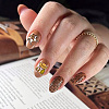 Stainless Steel DIY Nail Art Templates MRMJ-WH0092-080-5
