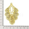 Rack Plating Iron Filigree Big Pendants IFIN-Q134-02G-3