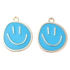 Alloy Enamel Pendants PALLOY-S192-03G-07-1