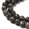 Natural Fluorescent Syenite Rock(Glow under UV Light) Beads Strands G-K340-A05-02-4
