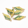 MIYUKI & TOHO Handmade Japanese Seed Beads Links SEED-E004-C26-2