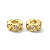 Brass Rhinestone Beads KK-P232-18G-2