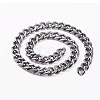 Handmade UV Plating ABS Plastic Curb Chain AJEW-JB00948-01-1