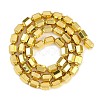 Electroplated Synthetic Non-magnetic Hematite Beads Strands G-G174-C01-01-2