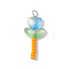 Glass Pendants PALLOY-JF03419-01-3