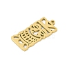 304 Stainless Steel Pendants STAS-U041-03D-G-2