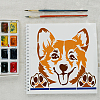 PET Hollow Out Drawing Painting Stencils DIY-WH0391-0229-6