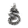 Tibetan Style Alloy Pendants TIBE-L012-039AS-06-1