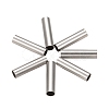 Tarnish Resistant 304 Stainless Steel Tube Beads X-STAS-G071-32P-1