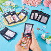 160Pcs Plastic Yin-yang Resealable Bags with Visible Window ABAG-TA0001-94A-6
