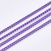 Spray Painted Brass Curb Chains CHC-S007-02T-1