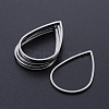 Non-Tarnish 201 Stainless Steel Linking Rings STAS-S105-T941-1-1