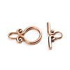 Ion Plating(IP) 304 Stainless Steel Toggle Clasps STAS-D142-03A-RG-2